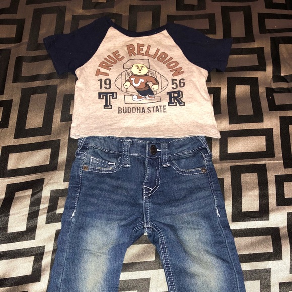 infant boy true religion set